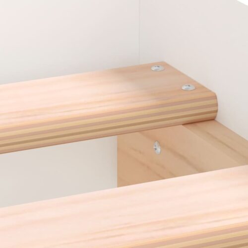 Bed Frame White 150x200cm - Image 7