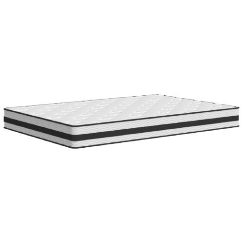 Bonnell Spring Mattress Fabric Foam Medium Firm Bed Double Size 137x190cm