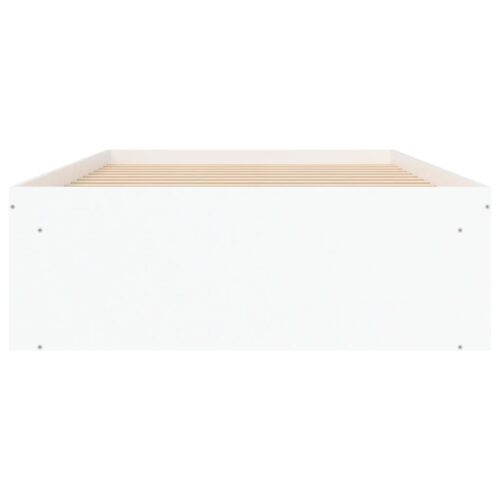 Bed Frame White 90x190cm - Image 6