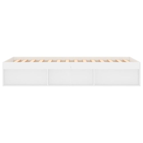 Bed Frame White 90x190cm - Image 7