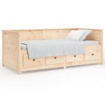 Day Bed 80x200cm Solid Wood Pine