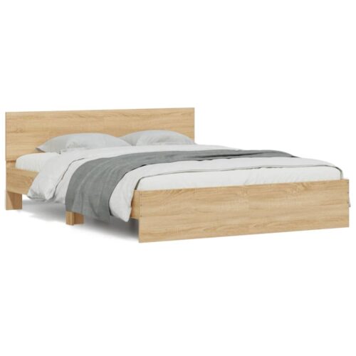 Bed Frame Sonoma Oak 150x200cm