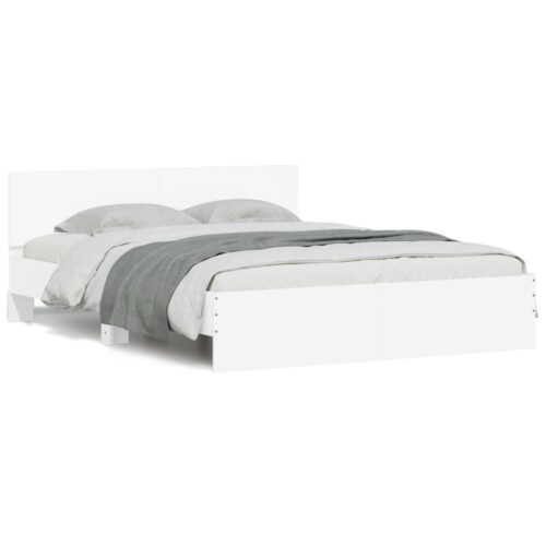 Bed Frame White 150x200cm