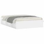 Bed Frame White 135x190cm