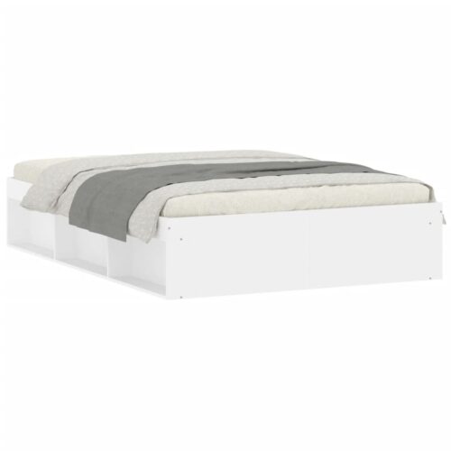 Bed Frame White 135x190cm