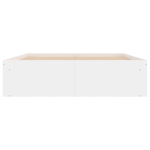 Bed Frame White 135x190cm - Image 6