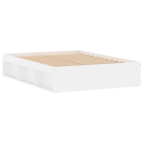 Bed Frame White 135x190cm - Image 8