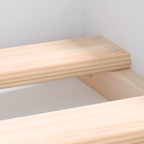 Bed Frame White 135x190cm - Image 9