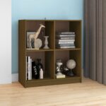 Sideboard Honey Brown 70x33x76cm Solid Pinewood