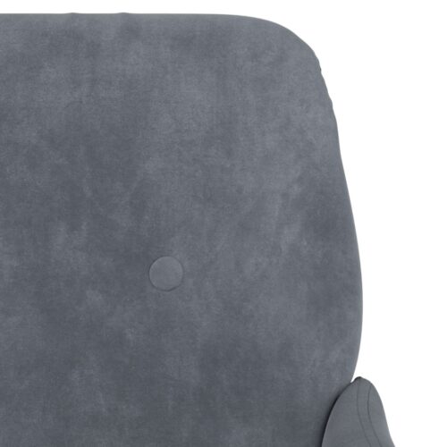 Bench Dark Grey 108x79x79cm Velvet - Image 6