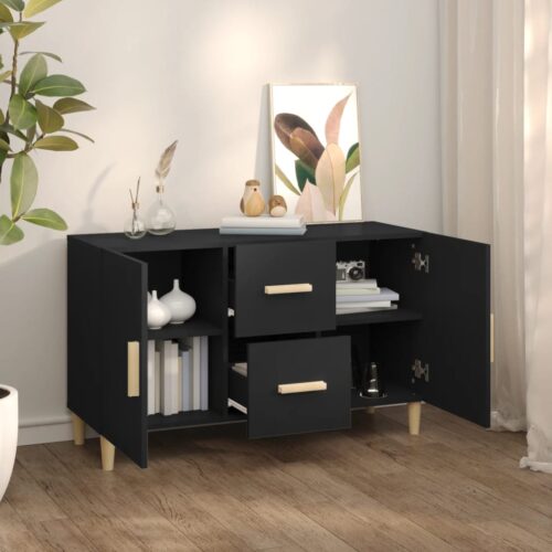 Wooden Buffet Sideboard Cabinet Storage Cupboard Drawers Kitchen Hallway Table - Image 7
