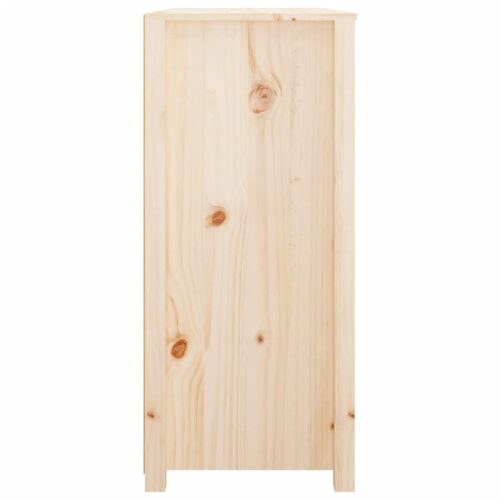Side Cabinet 100x40x90cm Solid Wood Pine - Image 5