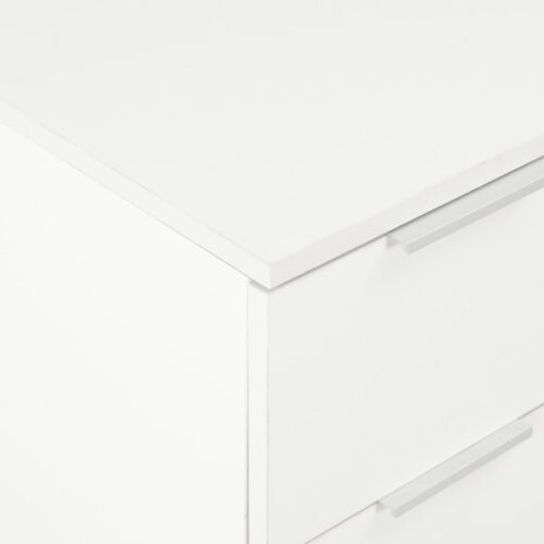 Sideboard High Gloss White 60x35x80cm Engineered Wood - Image 7