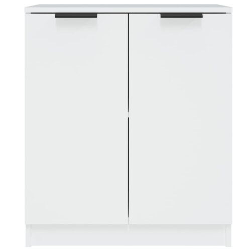 Sideboards 2pcs White 60x30x70cm Engineered Wood - Image 4