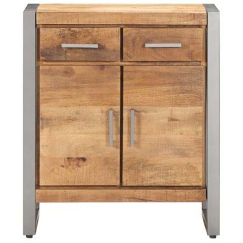 Sideboard 60x35x72cm Rough Mango Wood - Image 2