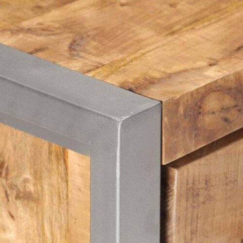 Sideboard 60x35x72cm Rough Mango Wood - Image 5