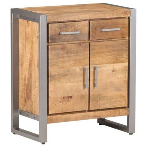 Sideboard 60x35x72cm Rough Mango Wood - Image 8