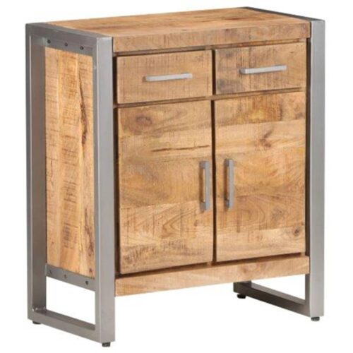 Sideboard 60x35x72cm Rough Mango Wood - Image 9
