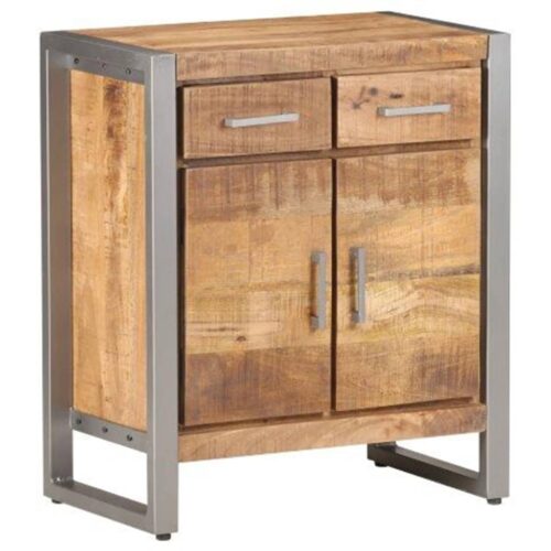 Sideboard 60x35x72cm Rough Mango Wood - Image 10