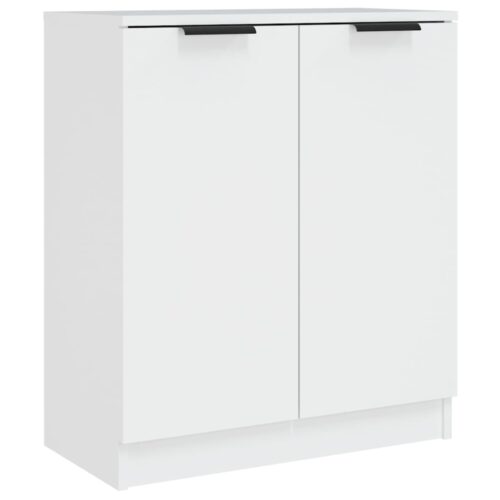 3-Piece Sideboards White Engineered Wood - Image 4