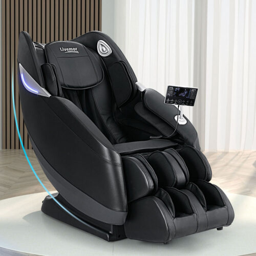 Livemor Massage Chair Electric Recliner Home 3D Massager Flynn - Image 7