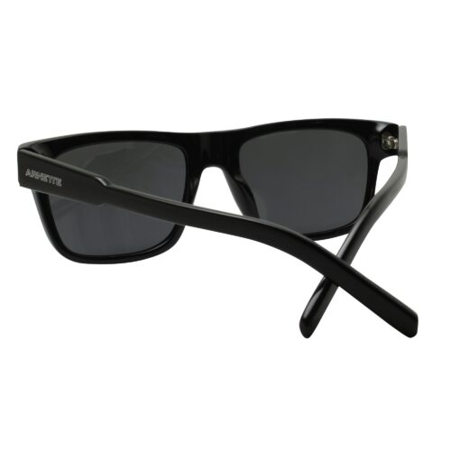 Arnette AN 4279 120087 Post Malone Shiny Black Dark Grey Lens Mens Sunglasses - Image 5