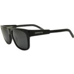 Arnette AN 4279 120087 Post Malone Shiny Black Dark Grey Lens Mens Sunglasses