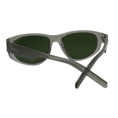 Arnette AN 4269 259071 Daemon Shiny Transparent Grey Dark Green Lens Sunglasses - Image 5