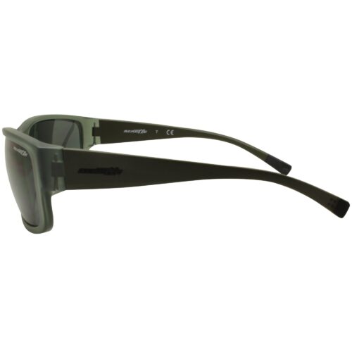 Ex Display Arnette AN 4256 258587 Bushwick Matte Green Grey Lens Mens Sunglasses - Image 3