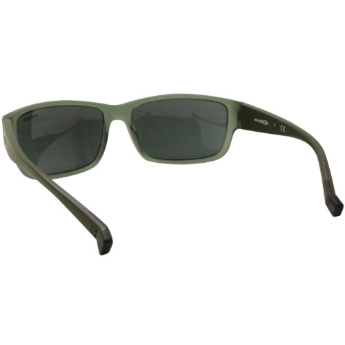 Ex Display Arnette AN 4256 258587 Bushwick Matte Green Grey Lens Mens Sunglasses - Image 4