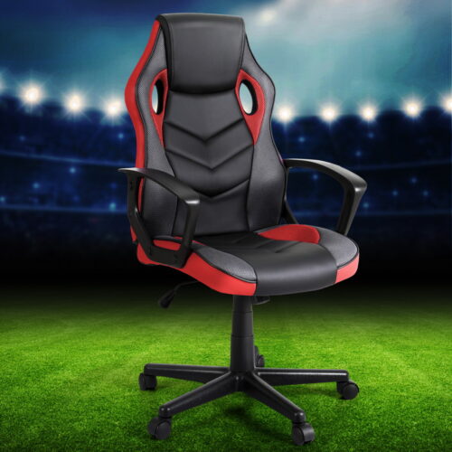 Artiss Gaming Office Chair Computer Chairs Red - Image 7
