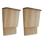 Bat House 22x12x34cm Set of 2
