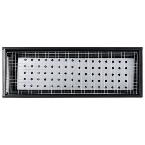 Portable Camping BBQ Grill Steel 60x22.5x33cm - Image 5