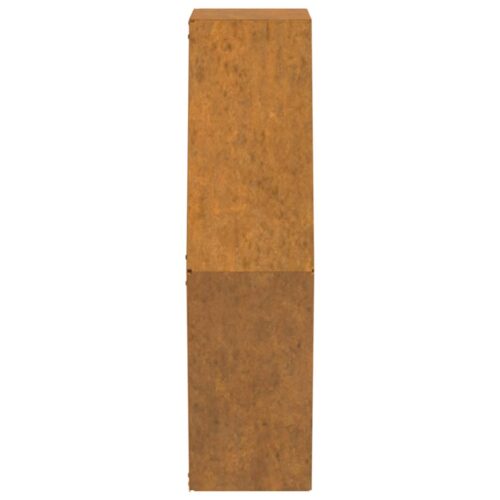 Wall Planters 2pcs Rusty Corten Steel 46x10x40cm - Image 7