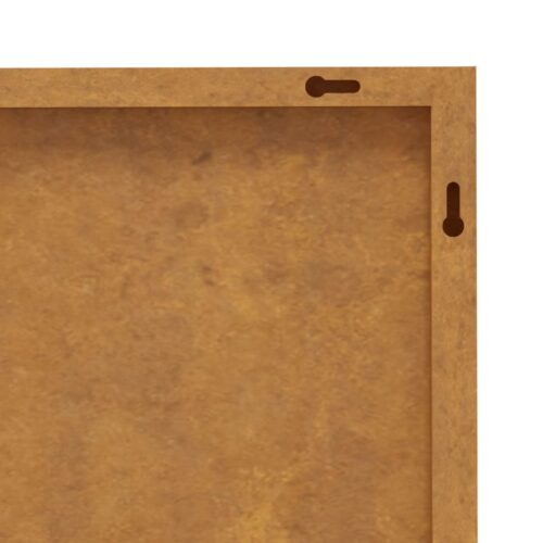 Garden Wall Decorations 2pcs 105x55cm Corten Steel Flower Design - Image 7