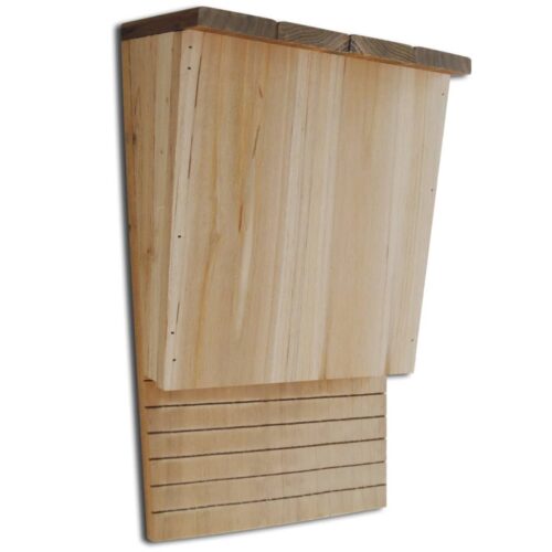 Bat Houses 4pcs 22x12x34cm Wood - Image 2