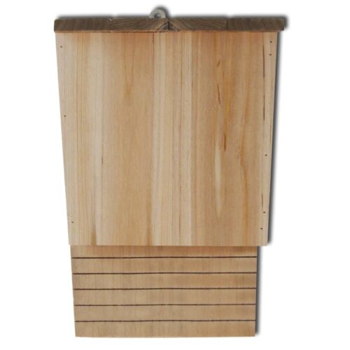 Bat Houses 4pcs 22x12x34cm Wood - Image 4