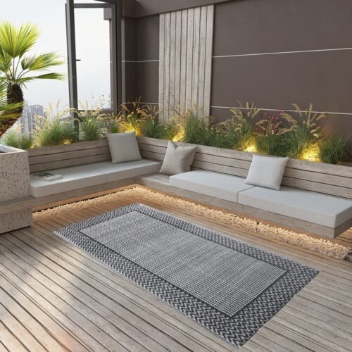 Outdoor Carpet Grey 190x290cm - Image 8