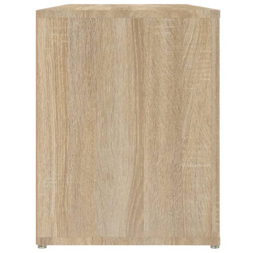 Shoe Rack Sonoma Oak 100x35x45cm Engineered Wood - Image 6