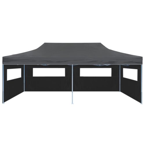 Folding Pop-up Partytent with Sidewalls 3x6m Anthracite - Image 2