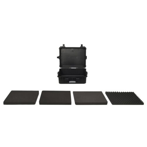 Portable Flight Case Black 55x43x21cm PP - Image 2