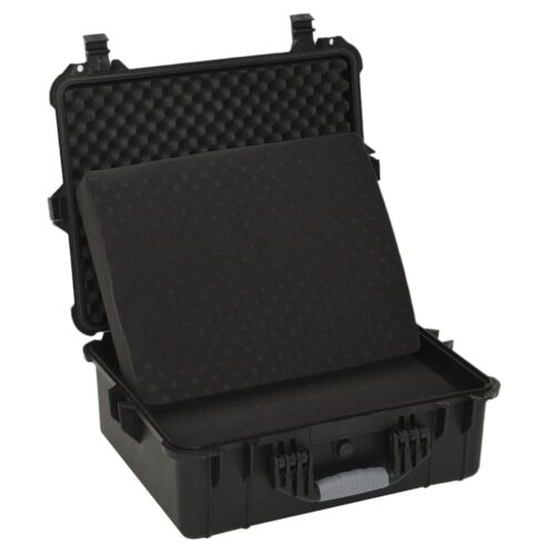 Portable Flight Case Black 55x43x21cm PP - Image 4