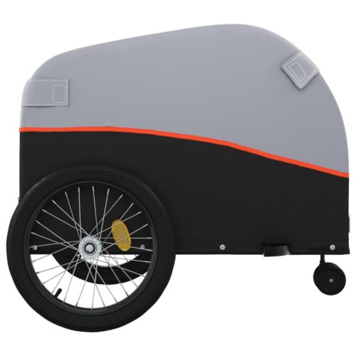 Bike Trailer Black Orange 45 kg Iron - Image 7