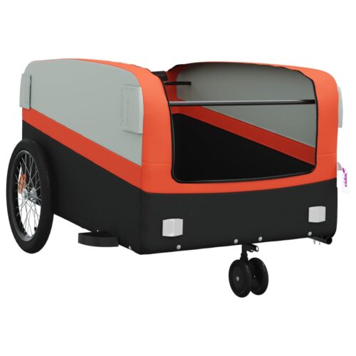Bike Trailer Black Orange 45 kg Iron - Image 5
