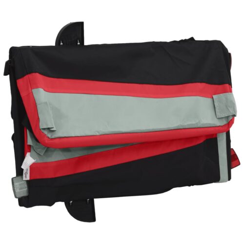 Bike Trailer Black Red 45 kg Iron - Image 9