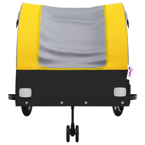 Bike Trailer Black Yellow 45 kg Iron - Image 6