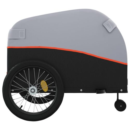 Bike Trailer Black Orange 45 kg Iron - Image 7