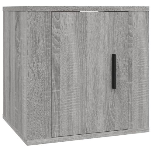 Wall Mounted TV Cabinet Grey Sonoma 40x34.5x40cm