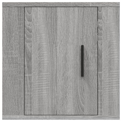 Wall Mounted TV Cabinet Grey Sonoma 40x34.5x40cm - Image 5