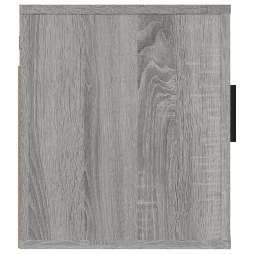 Wall Mounted TV Cabinet Grey Sonoma 40x34.5x40cm - Image 6